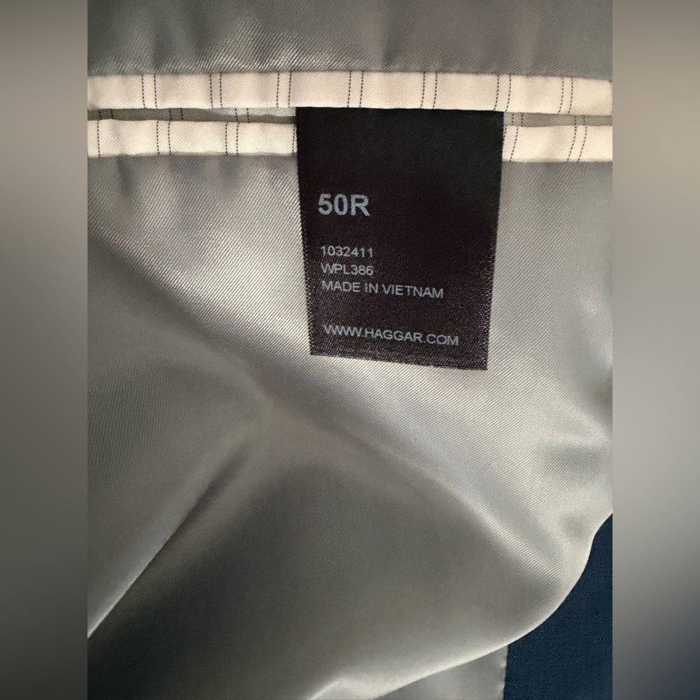 Haggar Tailored Fit Travel Performance Suit Jacket - Picture 8 of 8